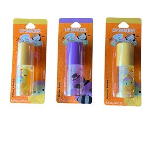 Squishmallows Lip Smacker Lip Oil (Grape & Banana) Set of 3